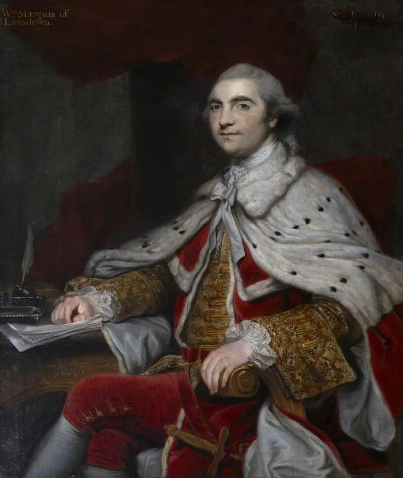 William Petty, 2. greve af Shelburne, senere 1. markis af Lansdowne (1737-1805) - Joshua Reynolds