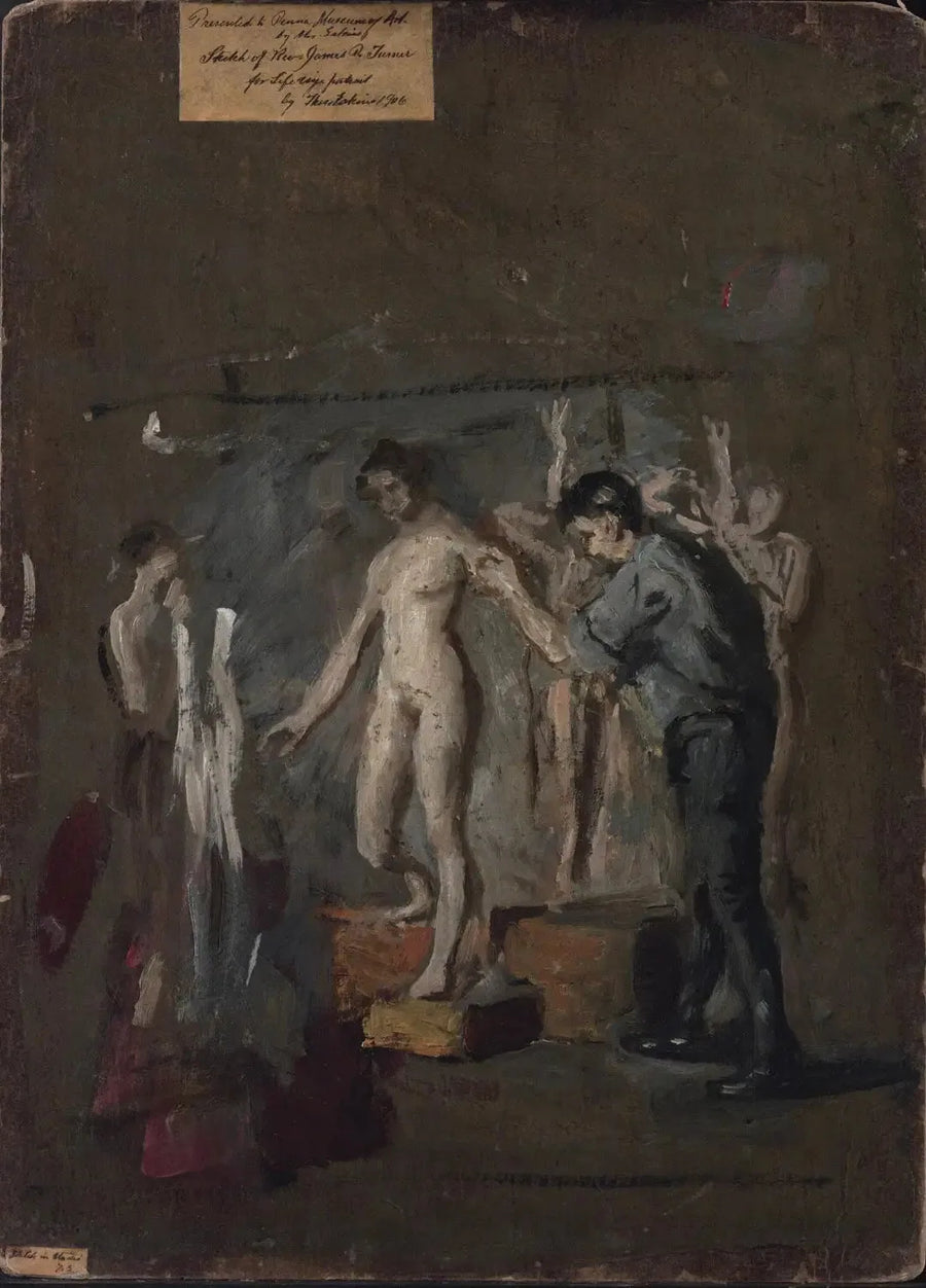 William Rush og hans model - Thomas Eakins