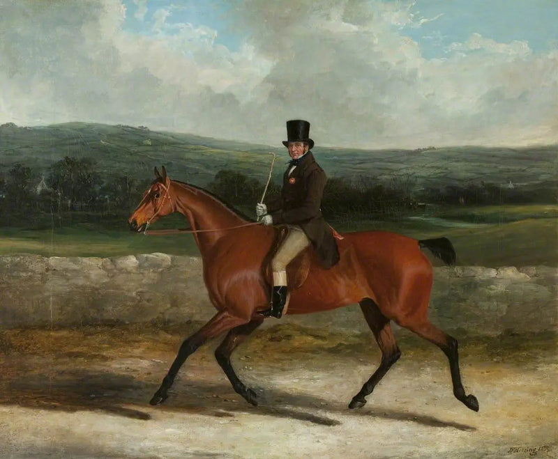 William Ward på hest - John Frederick Herring, Sr.