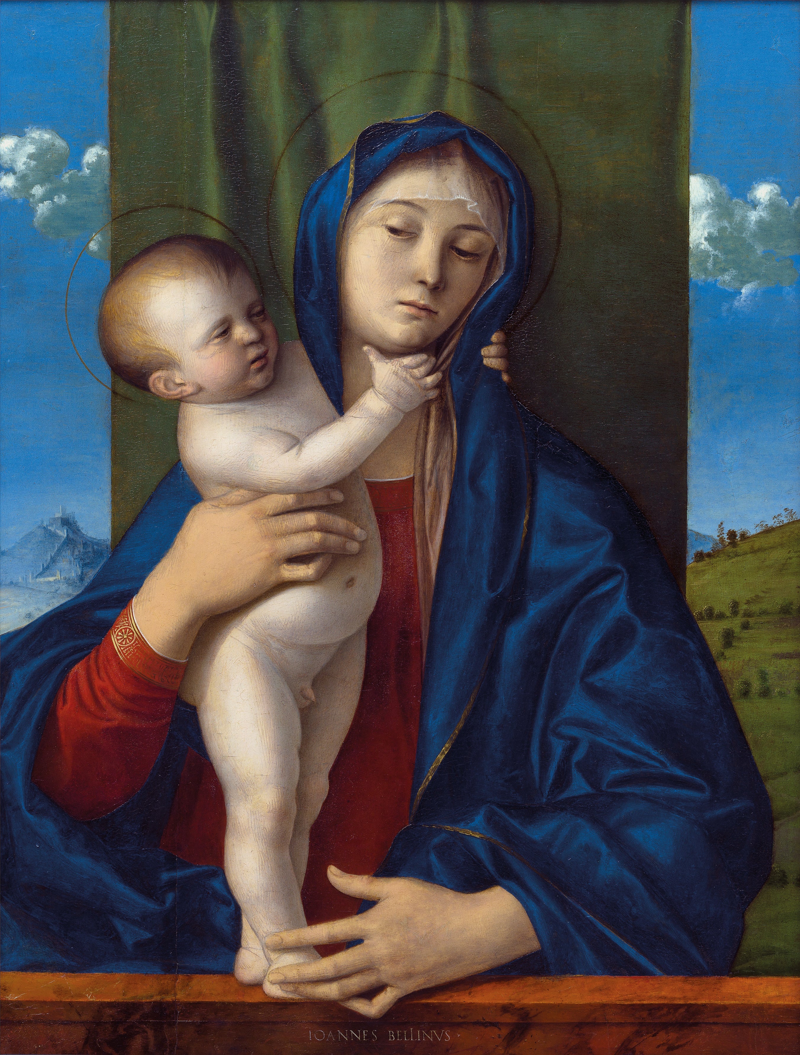 Willys Madonna - Giovanni Bellini image 1 copie de tableau peinte à la main