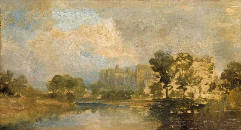 Windsor Castle fra floden - J. M. W. Turner