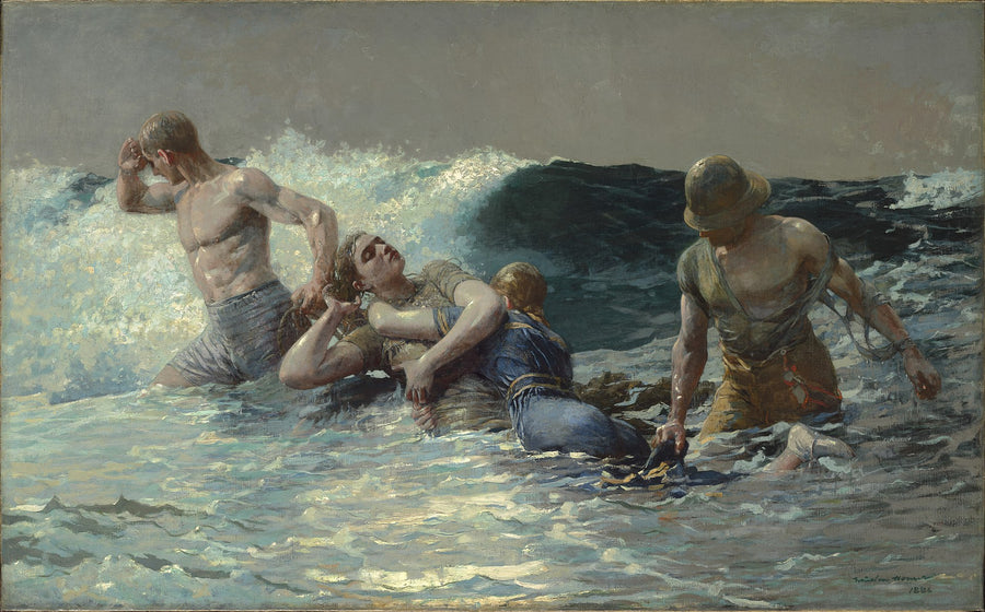 Le Ressac - Winslow Homer