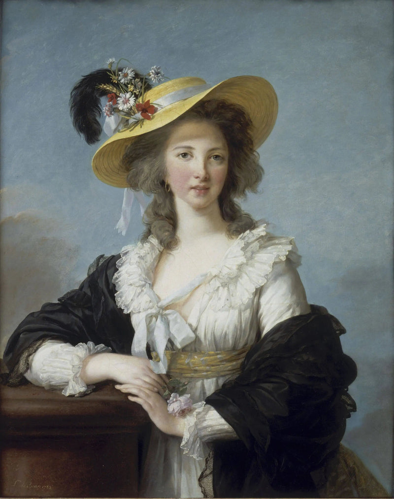 Yolande-Martine-Gabrielle de Polastron, hertuginde af Polignac - Élisabeth Vigeé Le Brun