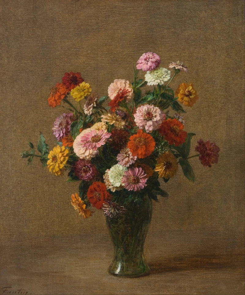 Zinniaer - Henri Fantin-Latour
