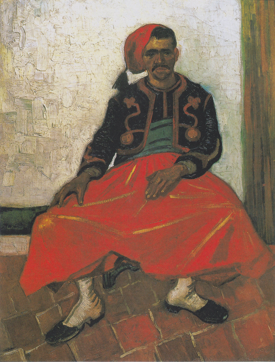 Den siddende zouave - Vincent van Gogh