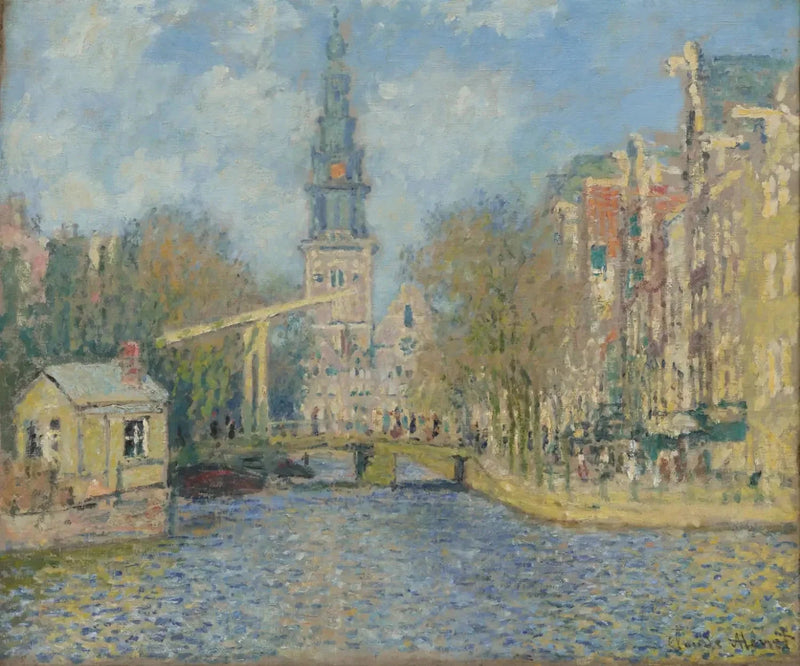 Zuiderkerk i Amsterdam W309 - Claude Monet