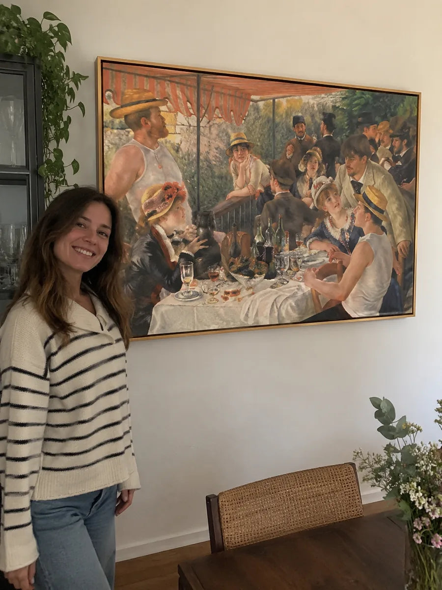 An artwork in its surroundings
