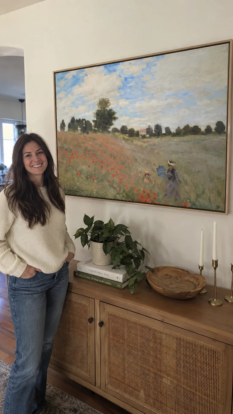 An artwork in its surroundings