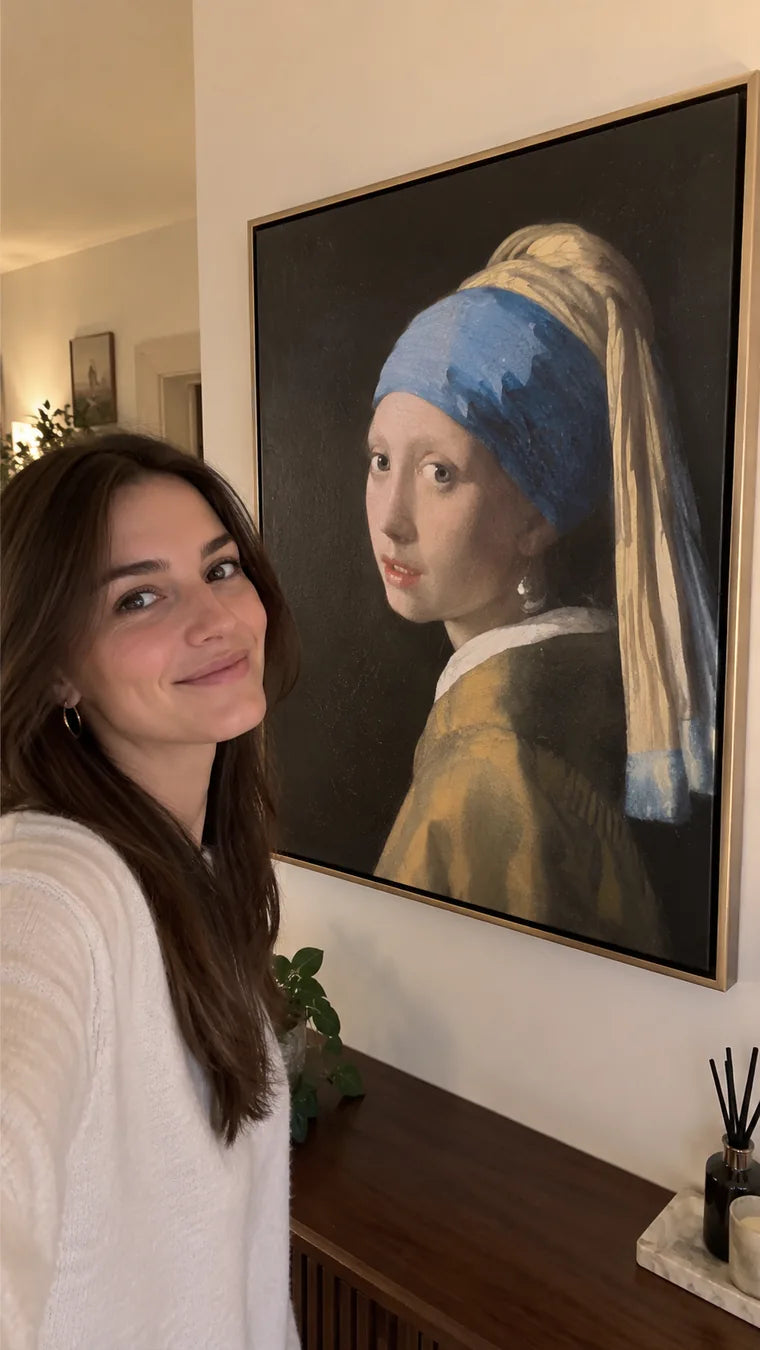 An artwork in its surroundings