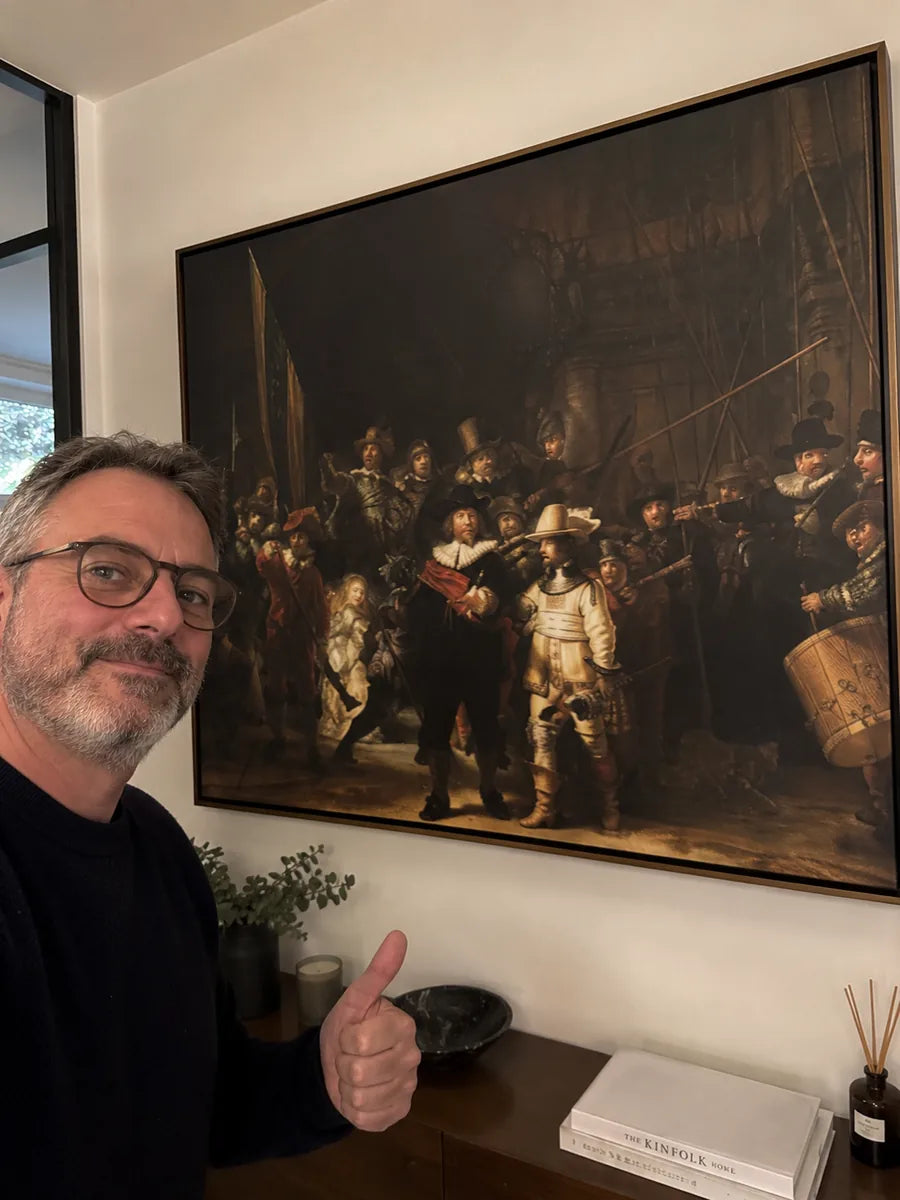An artwork in its surroundings