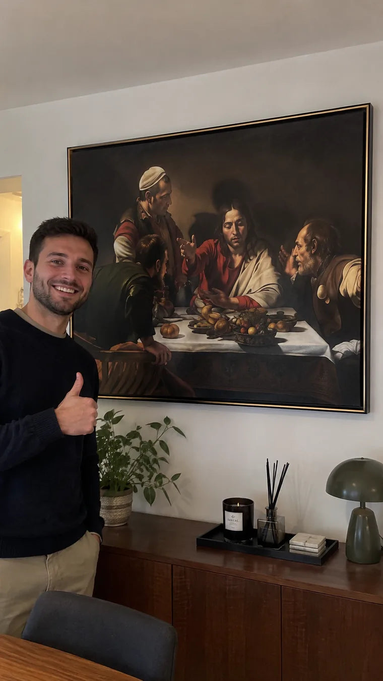 An artwork in its surroundings