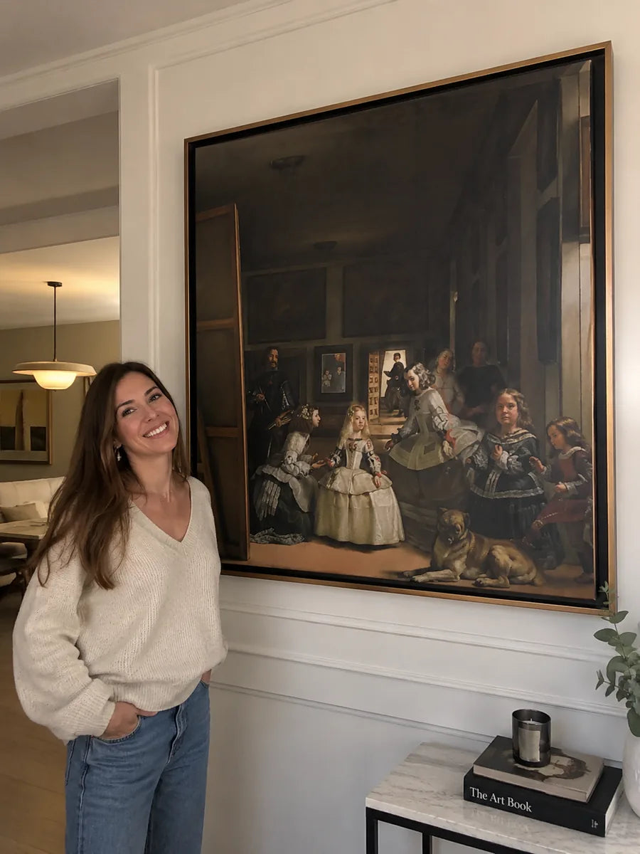 An artwork in its surroundings