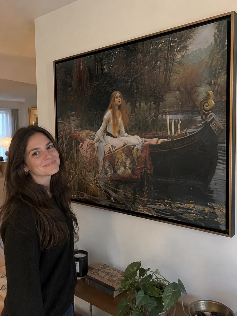 An artwork in its surroundings