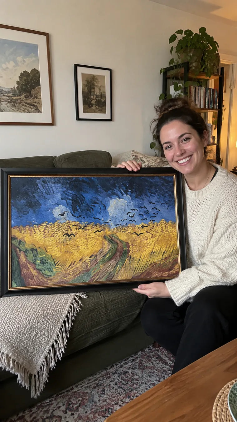 An artwork in its surroundings