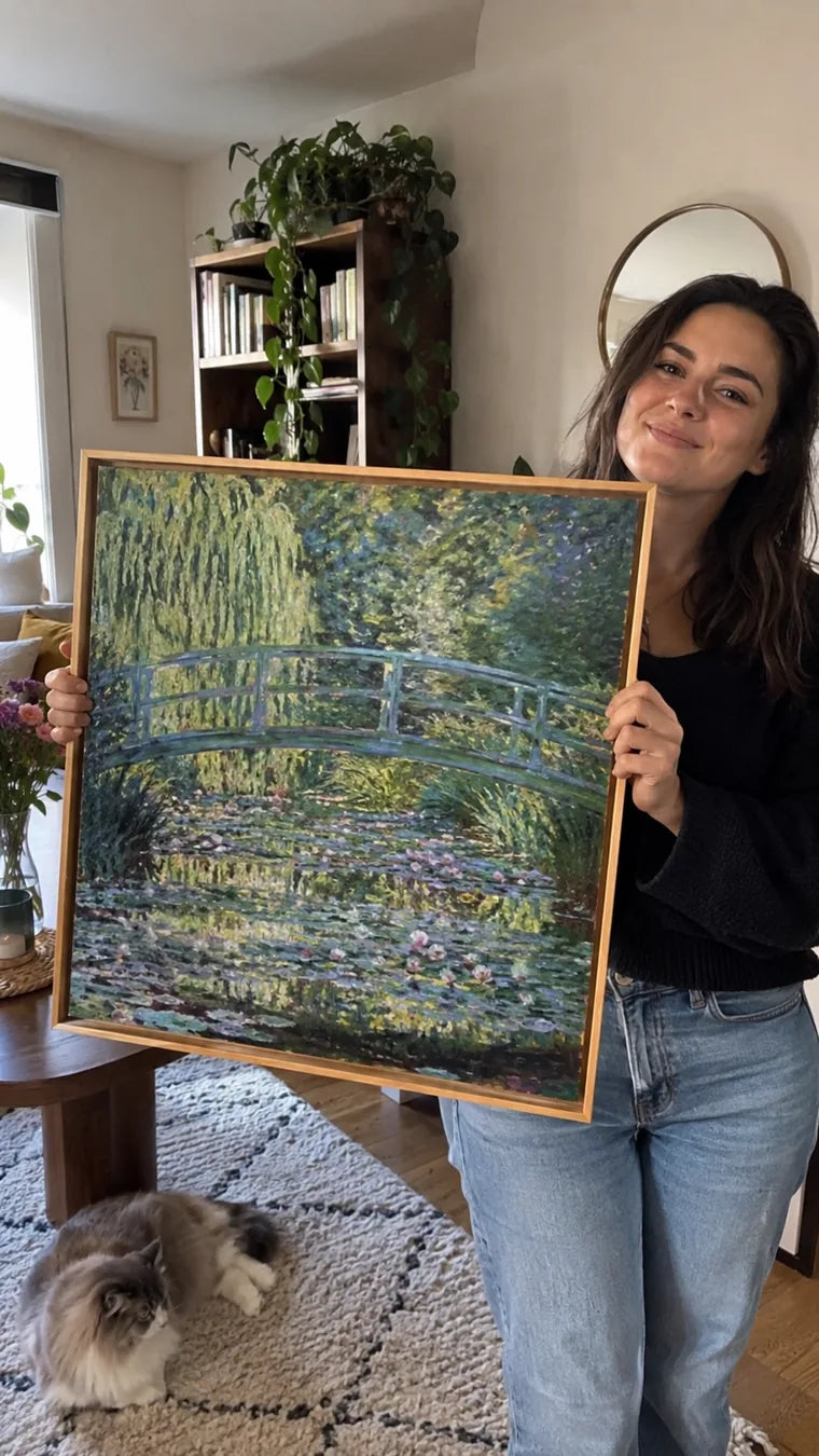 An artwork in its surroundings