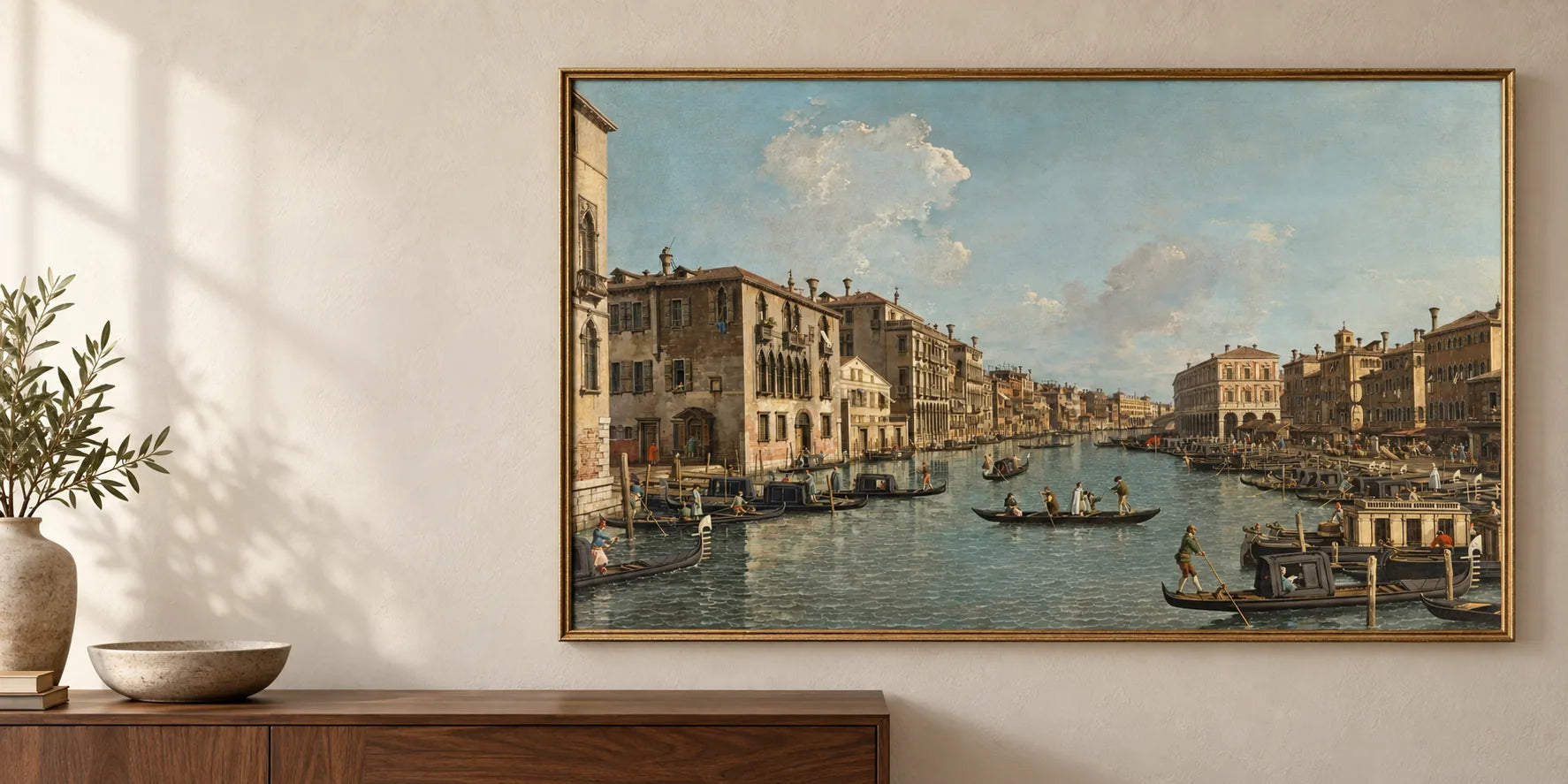 Venedig og vedute rokoko